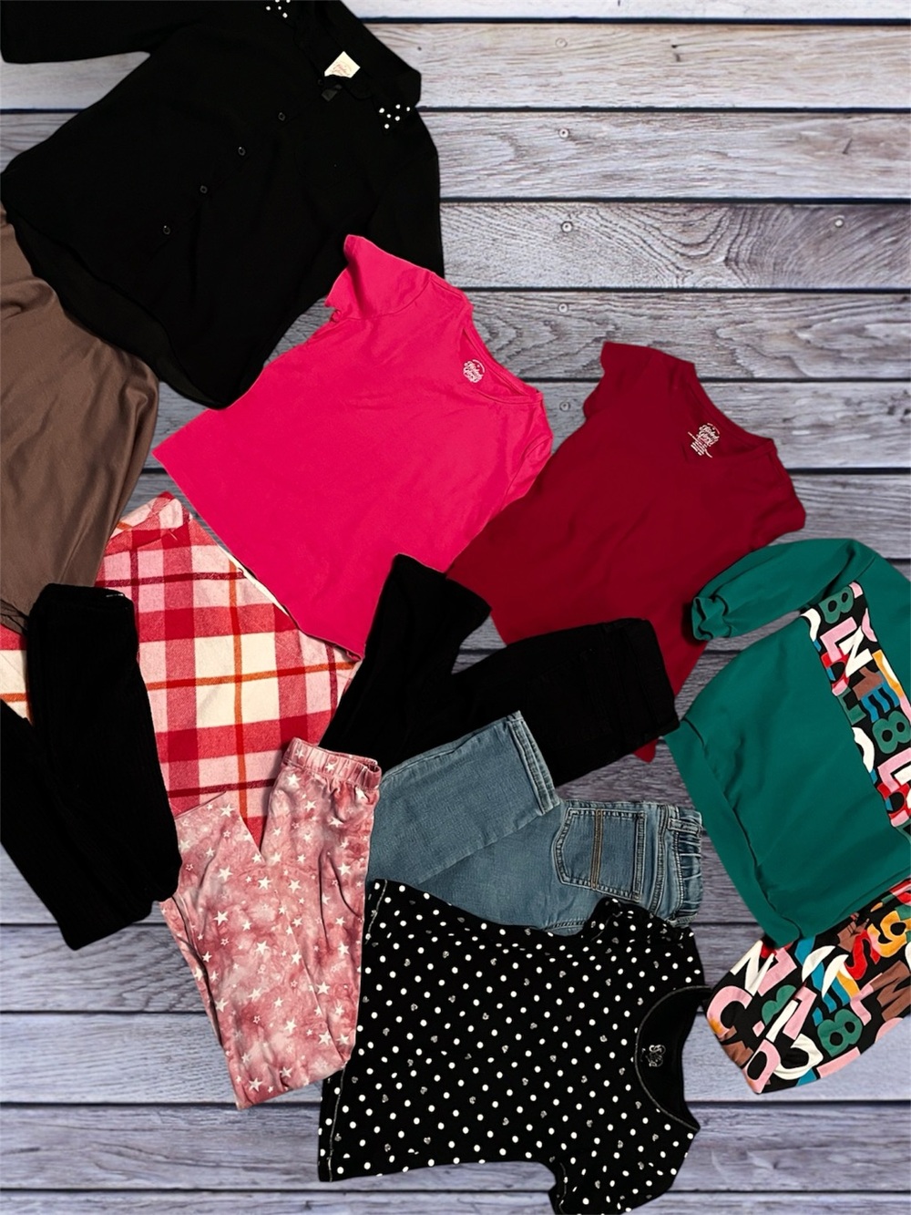 Girls 7 / 8 bundle of clothes 12 pieces